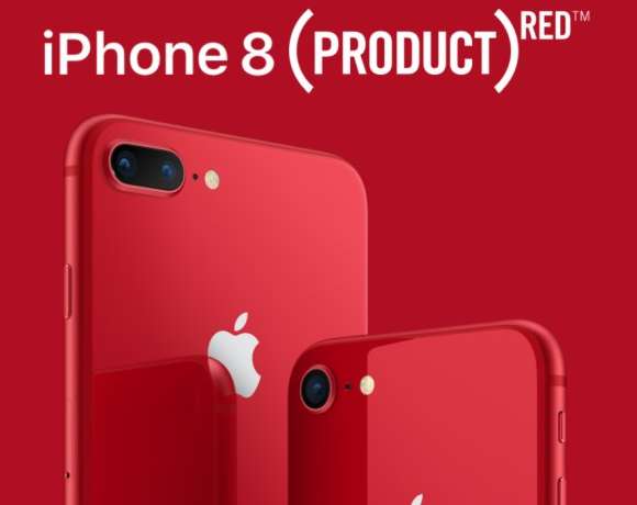 Apple Officially Launches Red iPhone 8 and iPhone 8 Plus (SE)